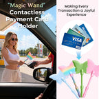 🌈Magic Wand Tap-to-Pay Card Holder: Spark Joy in Every Transaction