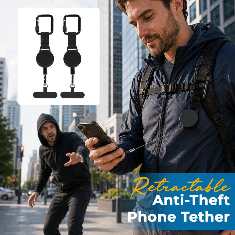 🛡️ Retractable Anti‑Theft Phone Tether – Keep Your Device Secure On‑the‑Go