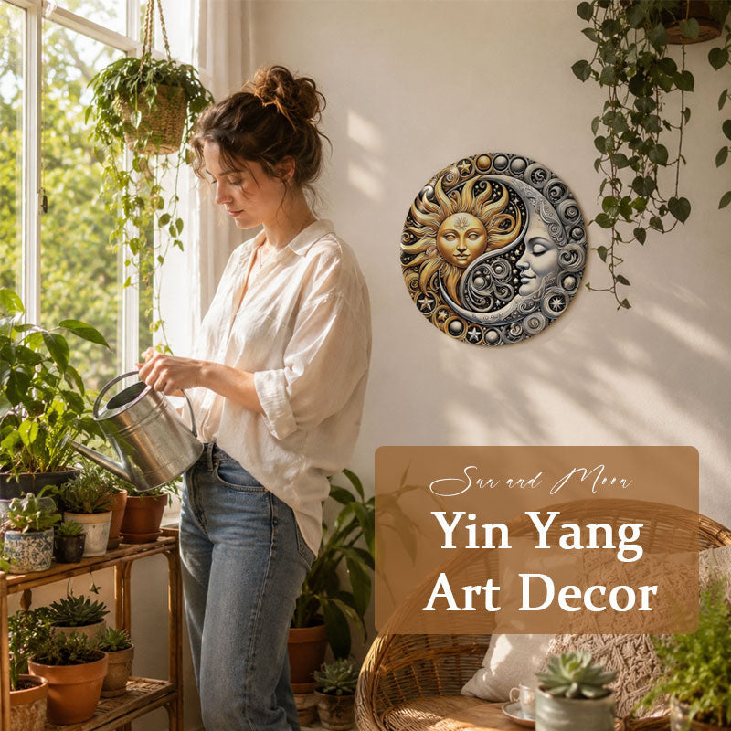 ✨Sun and Moon Yin Yang Art Decor