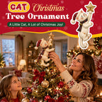 🐱 Cat Christmas Tree Ornament — Tired Of Generic Plain Christmas Decor!