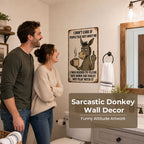 Sarcastic Donkey Wall Decor | Funny Attitude Artwork 😂😂