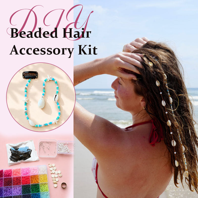 🌈DIY Beaded Hair Accessories Kit