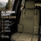 🚗Camouflage Tactical Car Seat Cover With Storage Pockets