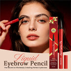 ✨ Elegant Collectible Long-Lasting Liquid Eyebrow Pen, Waterproof Defined Brow Makeup Holiday Gift for Her