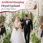 🌸 Dreamy Hanging Floral Garland ✨ Lush Decor for Weddings & Parties