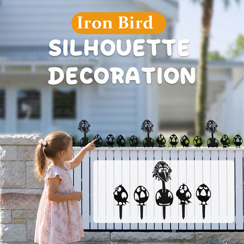 🐤Iron Bird Silhouette Decoration
