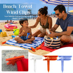 🌊🏖️Beach Towel Clips Windproof Towel Holders