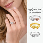 💗LIMITED TIME SALE 50% OFF💍Highland Cow Guardian Ring
