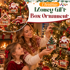🎁 Christmas Money Gift Box Ornament – Creative Festive Gift Holder for Christmas Gifting!
