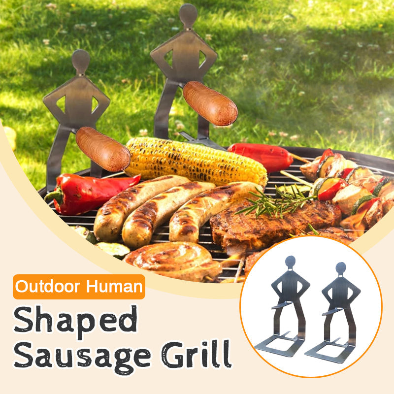 🔥Outdoor Human-Shaped Sausage Grill🤣🤣