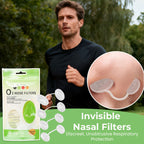 😮‍💨 INVISIBLE NASAL FILTERS | DISCREET BREATHING PROTECTION