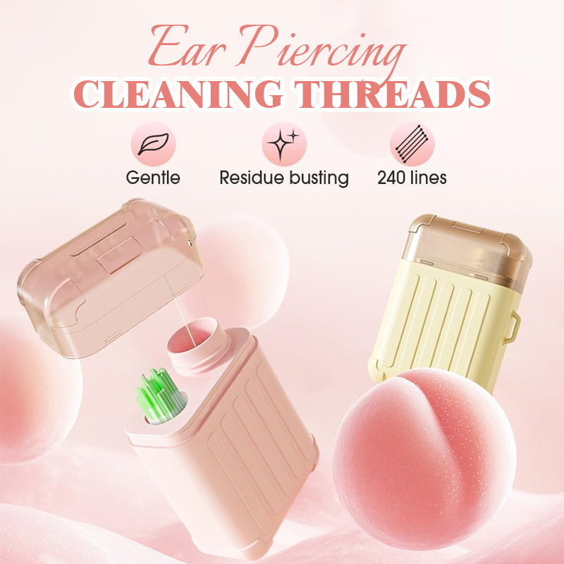 ⏰LAST DAY SPECIAL PRICE: ￡6.99!!👂Ear Piercing Cleaning Threads