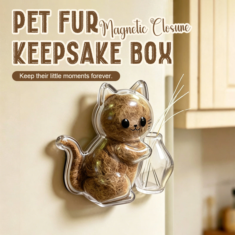 🐾Pet Fur Keepsake Box — Magnetic Closure