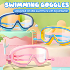 🏊‍♀️LIMITED TIME SALE 50% OFF🎁-HD children's large frame waterproof and anti-fog swimming goggles