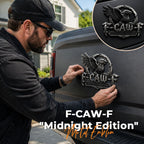 🦅F-CAW-F "Midnight Edition" Metal Emblem - Premium Attitude Decal