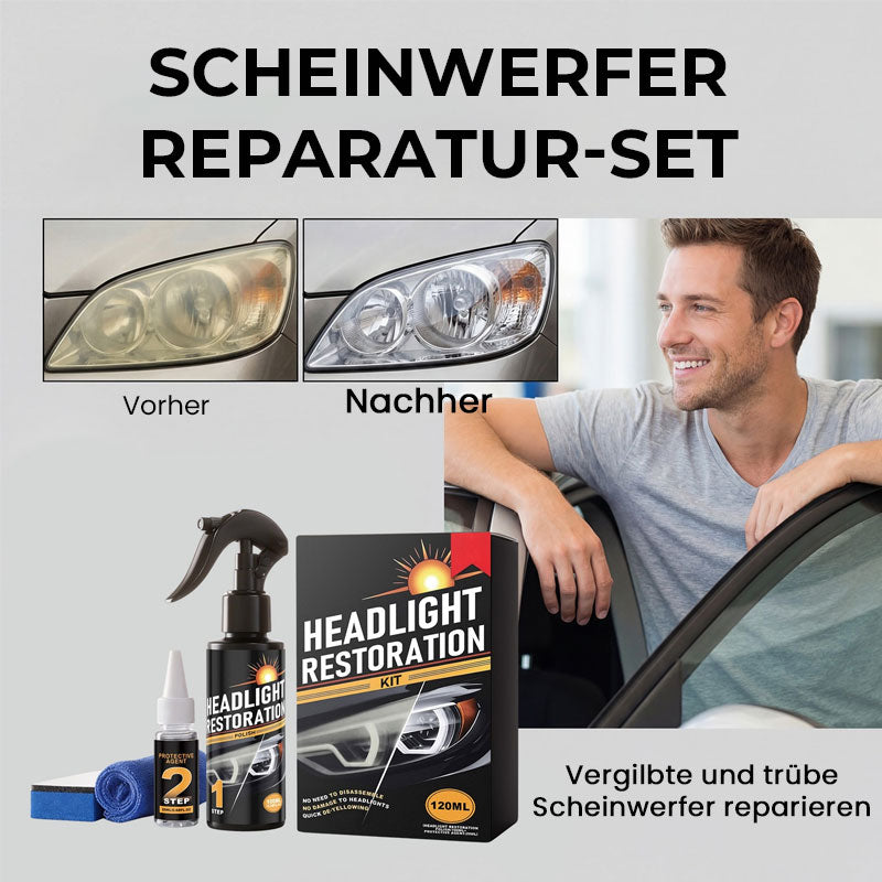 ⏰LIMITED TIME SALE 50% OFF🚗Headlight Repair Kit ⚡2-Step Headlight Restoration