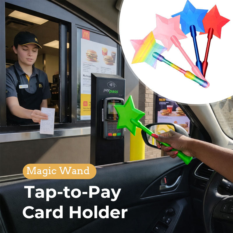🔥 Hot Sale-50% Off 🔥Magic Wand Tap-to-Pay Card Holder