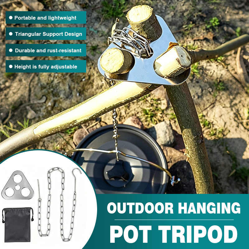 📢📢LAST DAY SALE 50% OFF✨⚙️Outdoor Hanging Pot Tripod