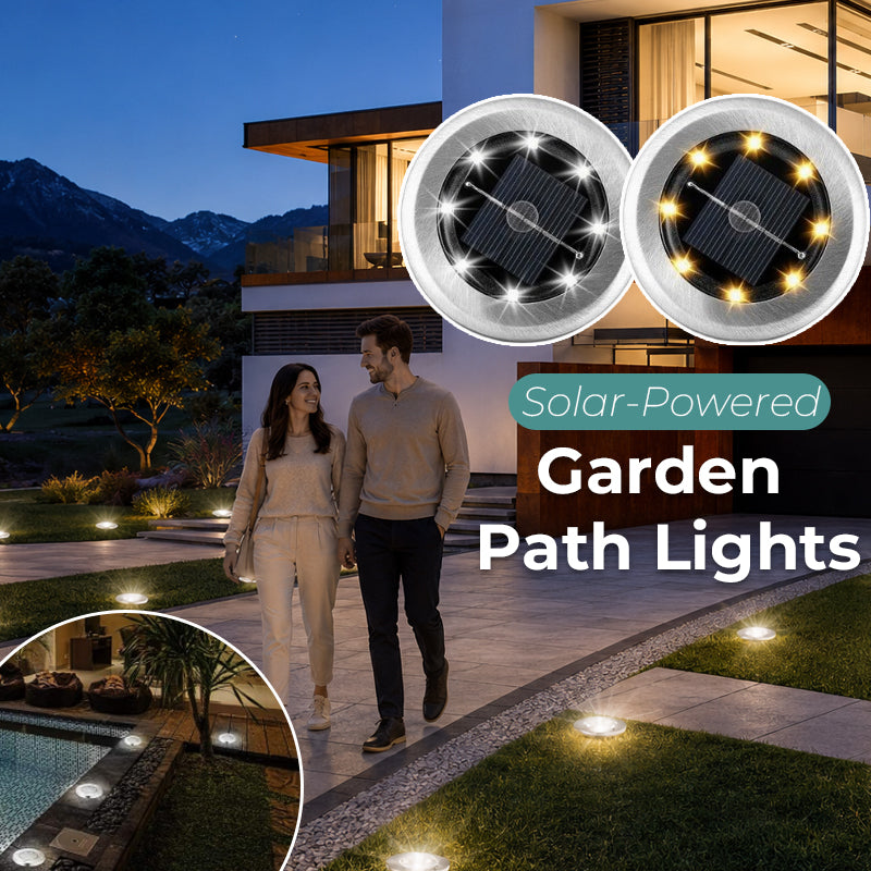 ⏳LAST DAY SPECIAL PRICE: ￡9.99!!☀️💡Solar Garden Pathway Lights