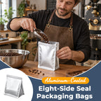 Aluminum 8-Side Seal Stand-Up Packaging Bags 🥡