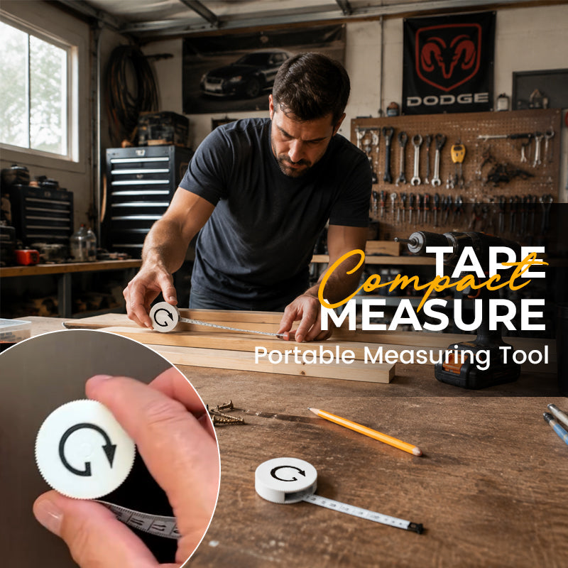 ✨ Magnetic Pocket EDC Tape Measure