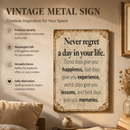 🕰️ Retro Inspirational Wall Accent