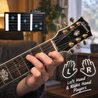 🎸 Guitar Chord Cards for Beginners –   For Right & Left-Handed Players ✨ (15Pcs )
