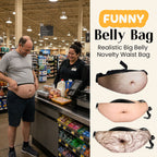 😂 Funny Realistic Belly Bag ✨ Surprise Prank Waist Pack for Parties