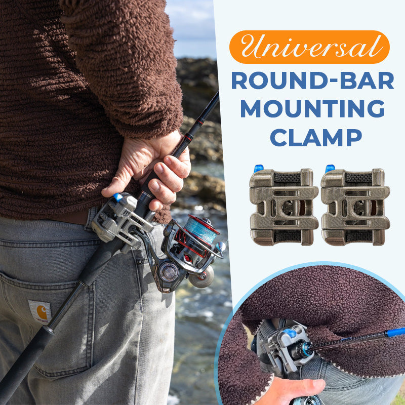 🔧 Universal Quick Release Round Bar Clamp Mount | Multi-Scene Gear Bracket