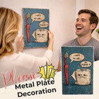😂🚽 “PLEASE…” PLATE DECORATION
