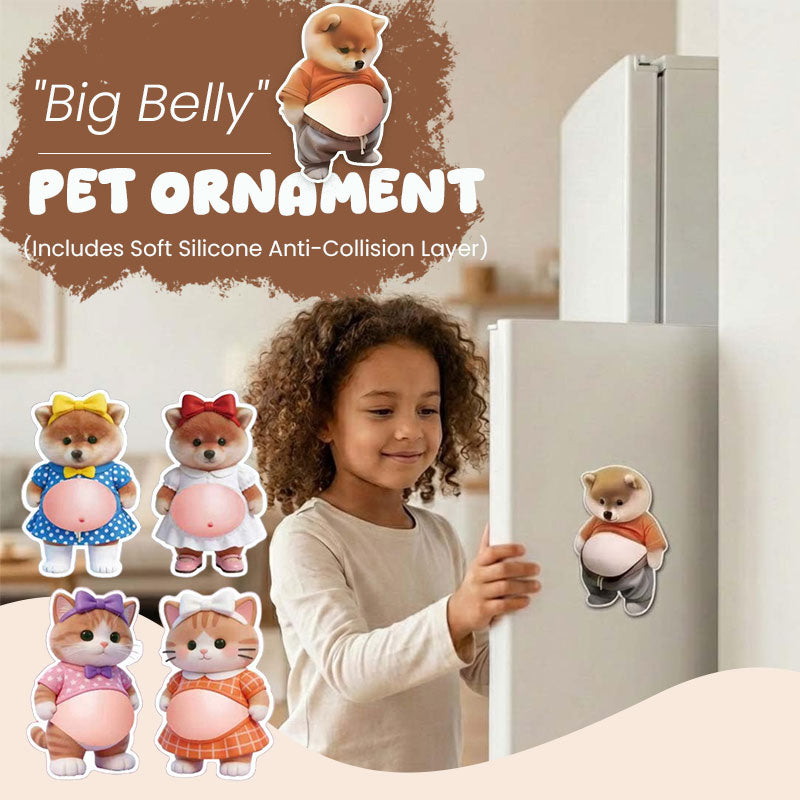 🐾 Pet Big Belly Figure – Adorable Decor for Any Space