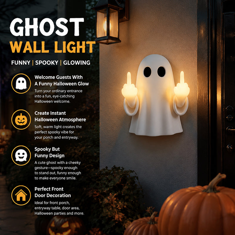 👻 Playful Glowing Ghost Lamp | Must‑Have Halloween Night Decor