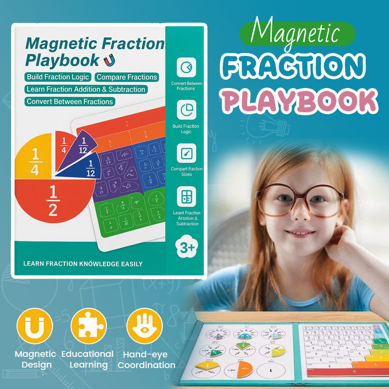 🏅LAST DAY SPECIAL PRICE￡9.99📚🧲Magnetic Fraction Demonstration Book