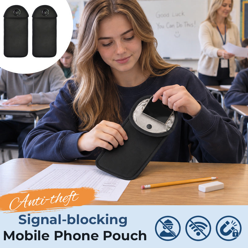 📵🎒Anti-theft Signal-blocking Mobile Phone Pouch