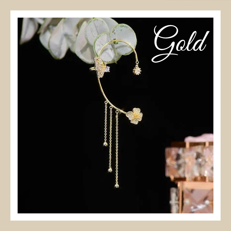 ✨🦋Butterfly Tassel Style Zircon Earrings