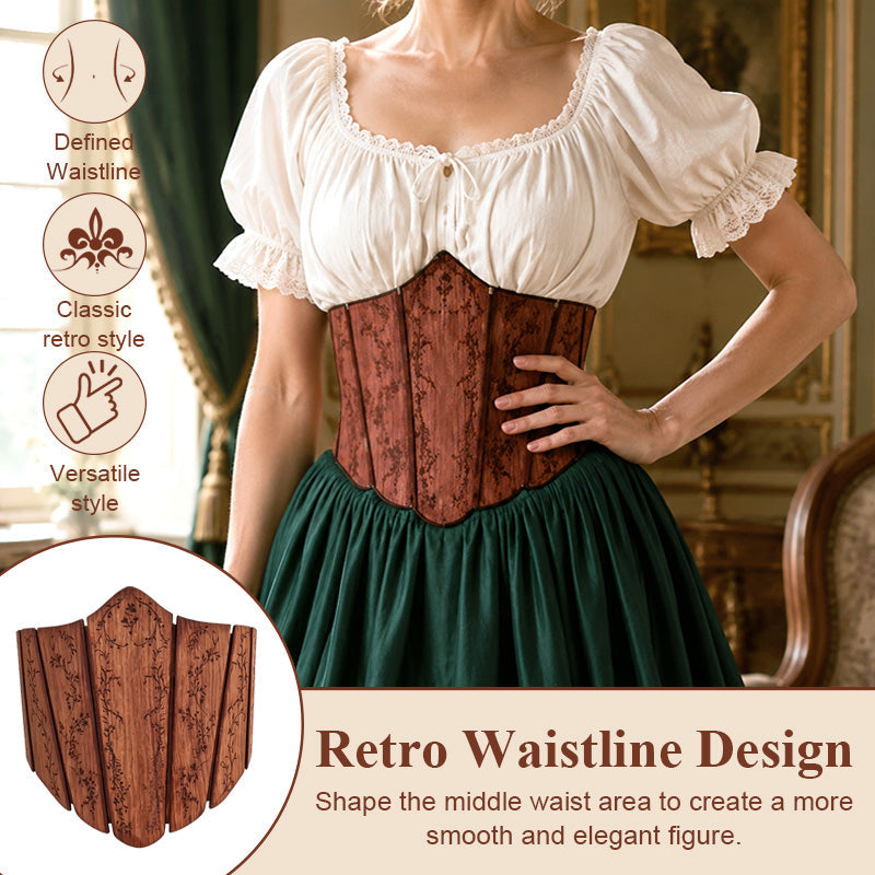 Vintage Corset Waist Cincher – Classic Renaissance Waist Belt🏰