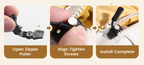 🔥Buy one, get one free🔧🧳 Easy Installation Zipper Repair Kit
