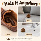 💩 Realistic Squishy Fake Poop Prank Prop — Get Epic Reactions Instantly!