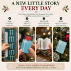 📚 25-Day Mini Book Advent Calendar – 🎁 ❤️ A Book Lover's Christmas Countdown