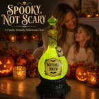 🧙✨Lighted Witches’ Brew Poison Bottle Glitter Globe