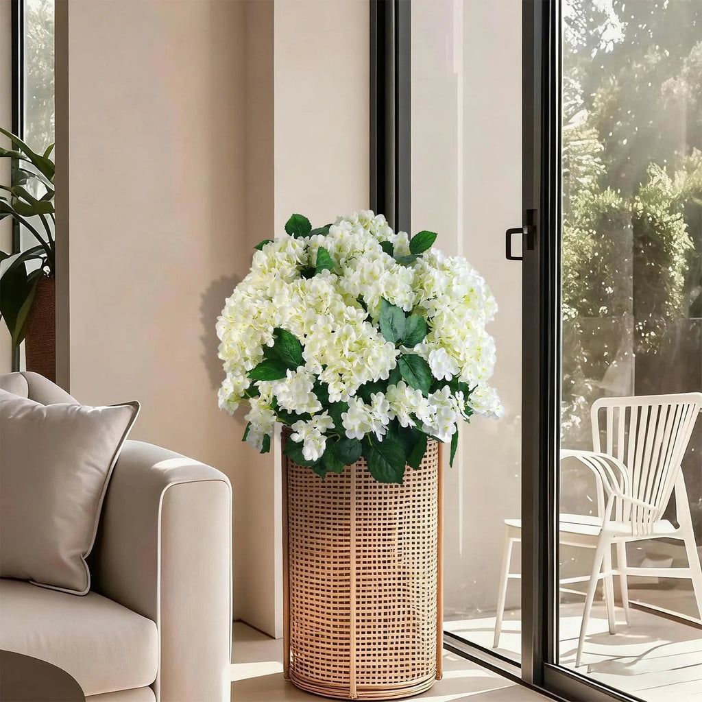 🌼Artificial hydrangeas for outdoors – UV-resistant, waterproof, and wind-resistant💐🌸