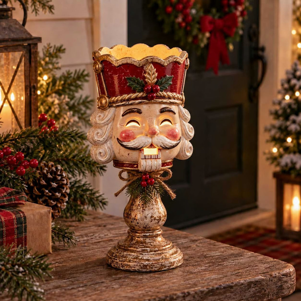 Timeless Vintage Christmas Glow For Your Mantel 🕯️