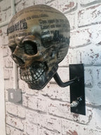 ☠️🏴‍☠️Skull holder for motorcycle helmet and jacket
