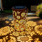 🌻Colorful solar-powered garden lamp with sunflower effect