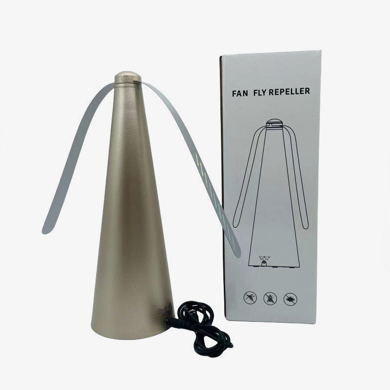 ☀️Plug-In Fly Repellent Fan – Outdoor Fly & Mosquito Control Device