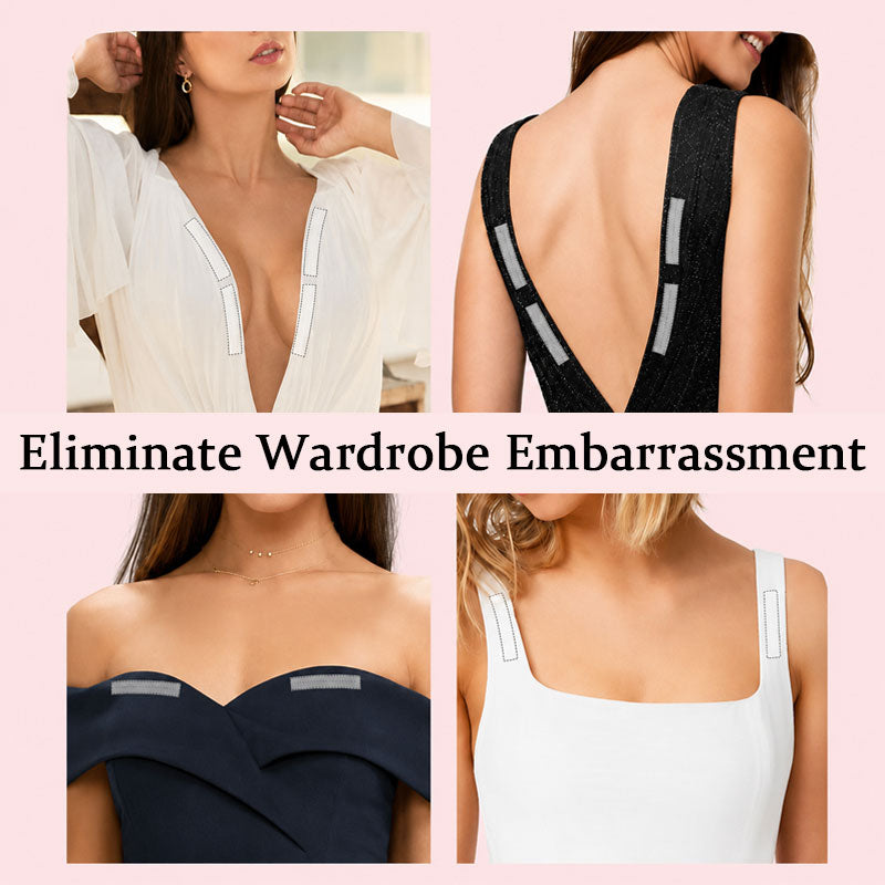 ✨ Invisible Double-Sided Fashion Tape Strips For Secure All-Day Hold 👗