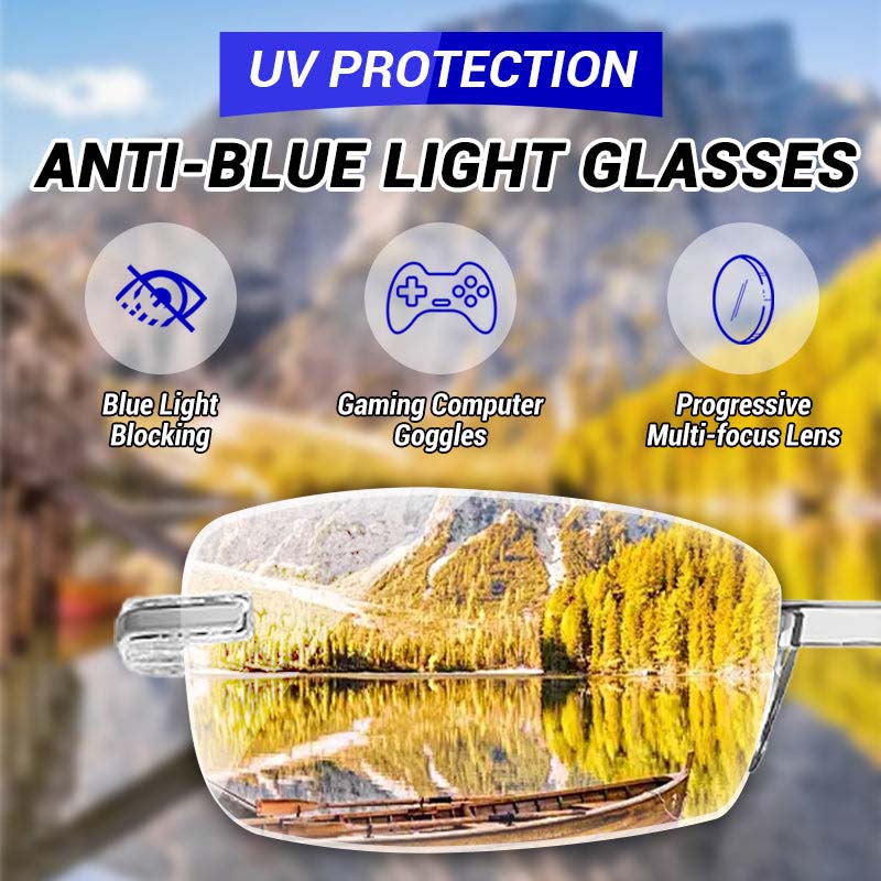 🔥Stylish reading glasses with autofocus｜Blue light filter · All-day comfort and crystal-clear vision
