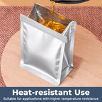 Aluminum 8-Side Seal Stand-Up Packaging Bags 🥡