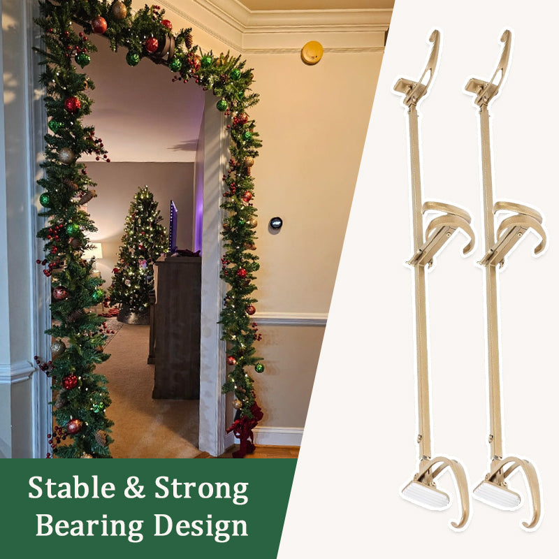 🎄Adjustable Christmas Wreath Hanger Rod