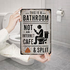 🚽 Dies ist eine Toilette, kein Internetcafé